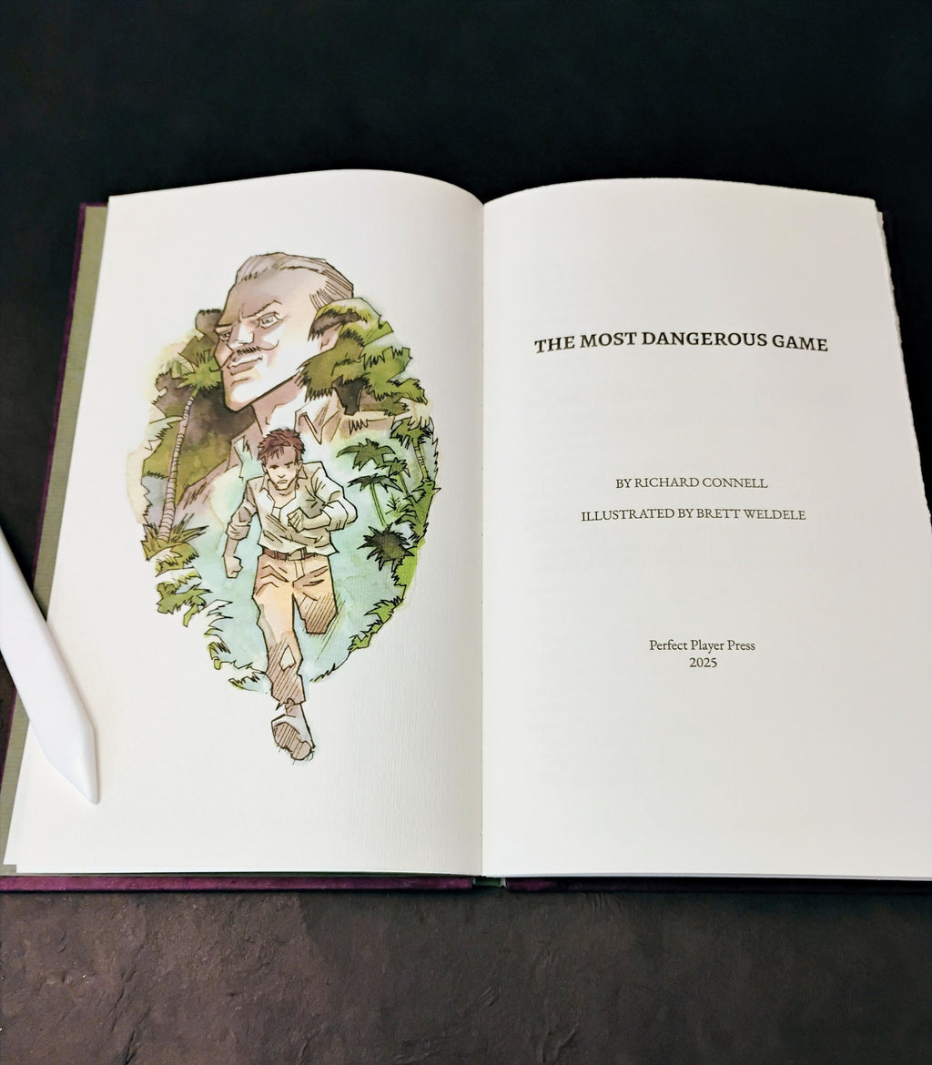 THE MOST DANGEROUS GAME ( Premium Numbered Edition) by Richard Connell